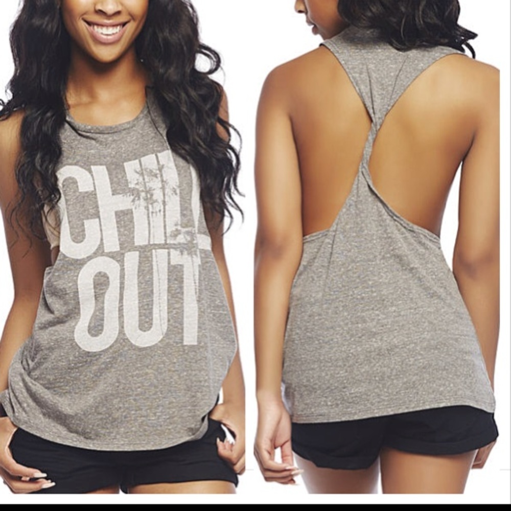 COPY - 🌸 NWT "Chill Out" Twisted Back Tank